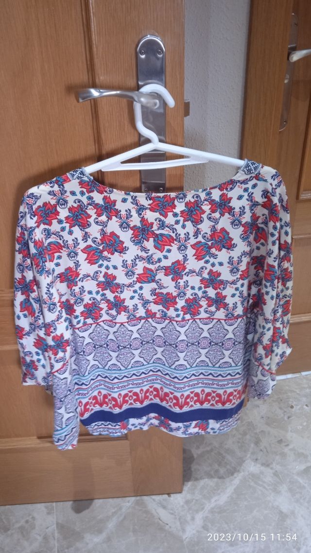 Blusa mujer manga corta