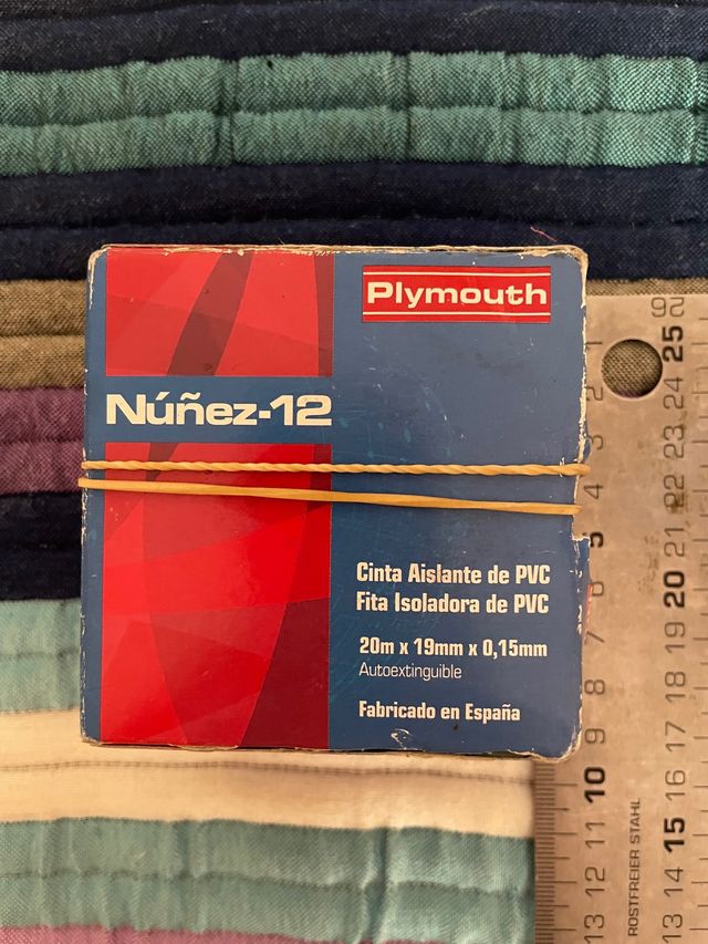 cinta adhesiva aislante