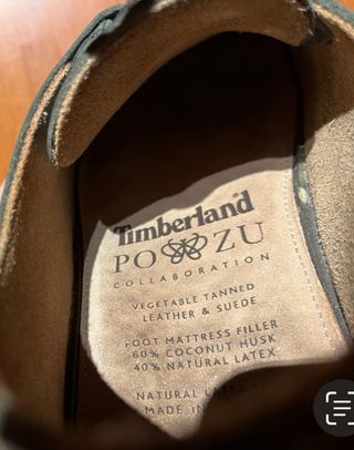 ZAPATOS PIEL TIMBERLAND T42
