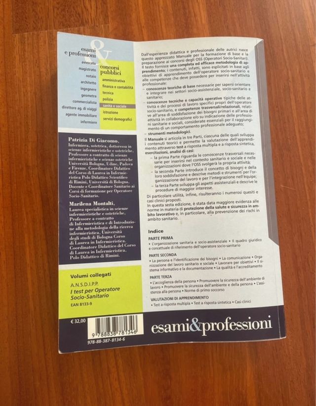 L'operatore socio sanitario