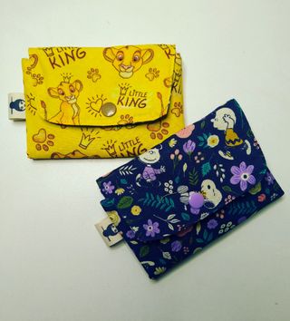 Cartera de tela/Snoopy/Rey Leon/monedero