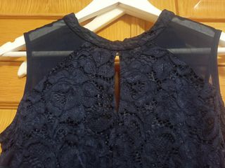 Vestido Fiesta Azul 