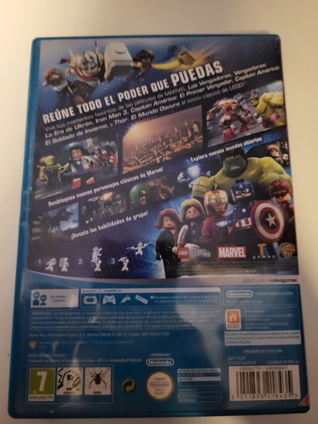 Vengadores lego Nitendo Wii U