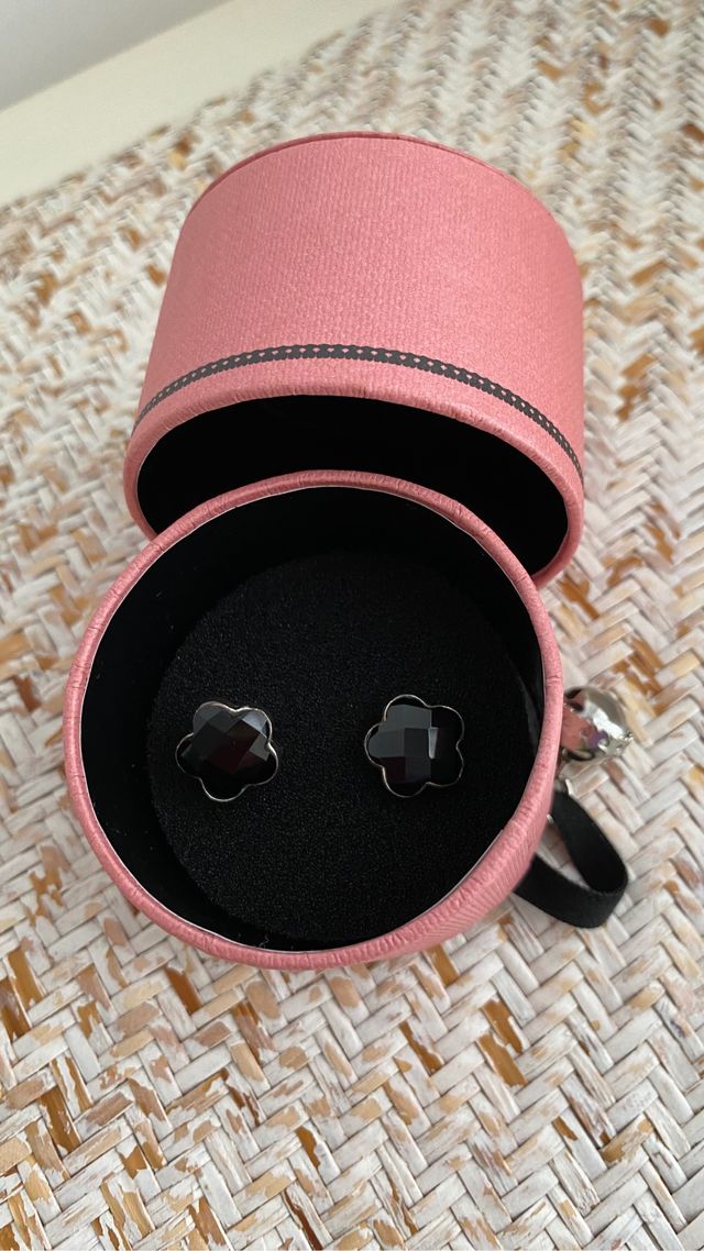 PENDIENTES DE PLATA Y ONIX TOUS 