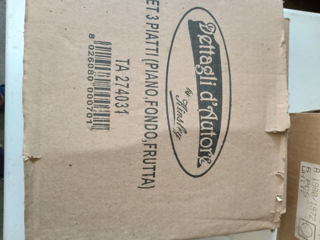 Servizio piatti da 3 persone