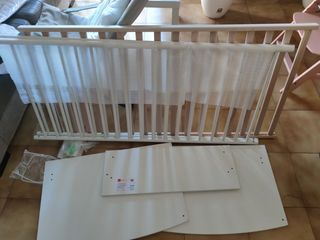 cuna,bebé,Colchón,cerca