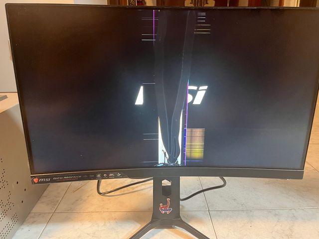Monitor msi optix mag241cr curvo 144 hz 1 ms
