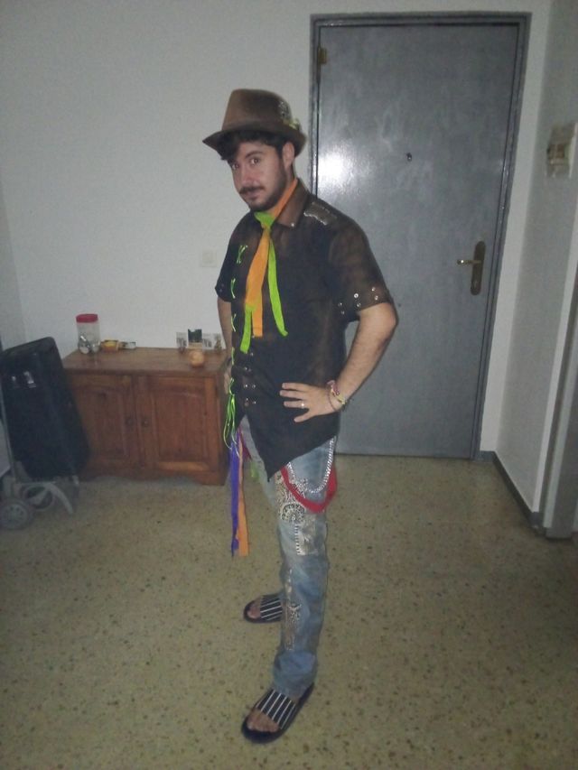 Disfraz comparsa de Huelva MI BARRIO