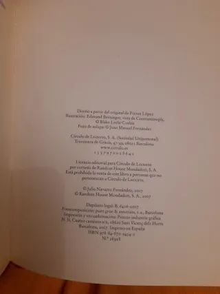 La sangre de los inocentes. Firmado por la autora
