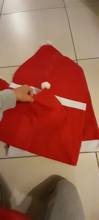 Copri schienale  sedia natalizio