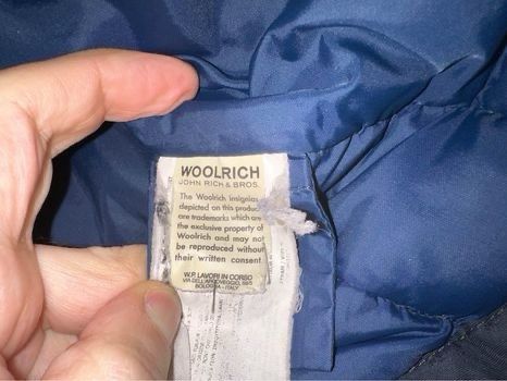Woolrich Parka Blizzard taglia M Originale