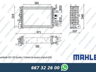 1 Turbocompresor Diu00e9sel Compatible Con Dokker Express Kasten/MPV 1.5L