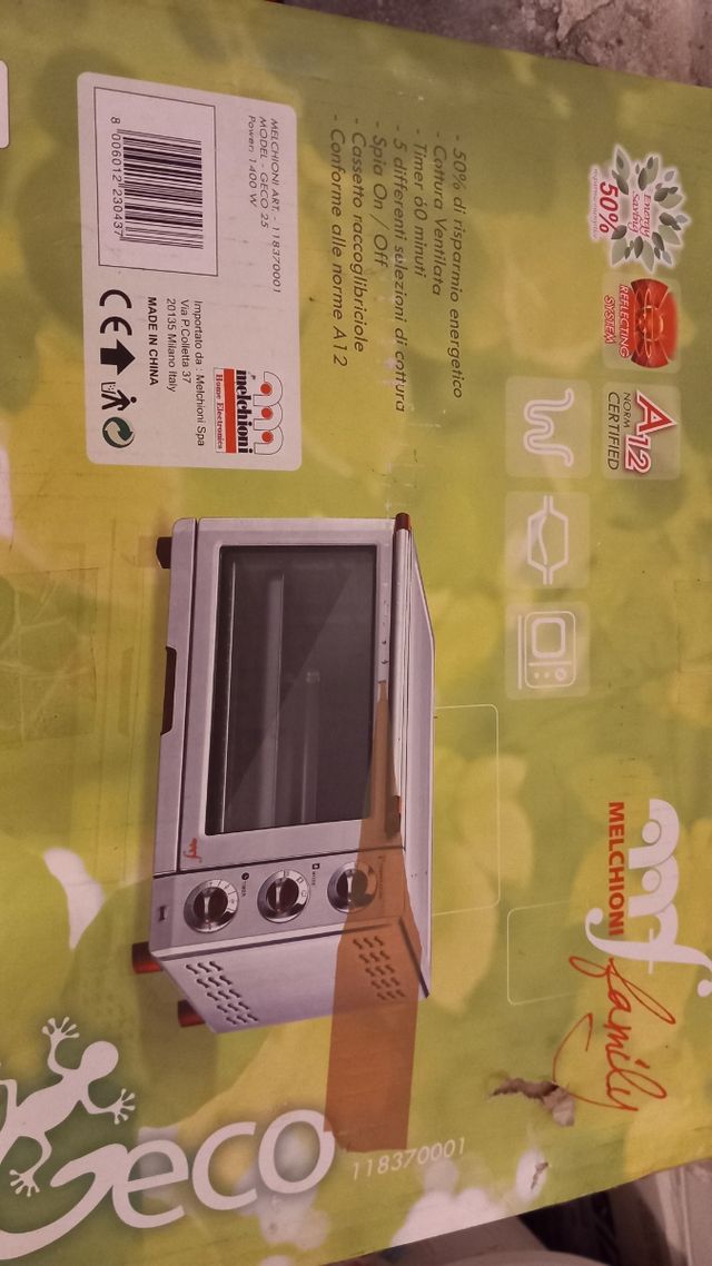 Fornetto elettrico Melchioni 25 litri