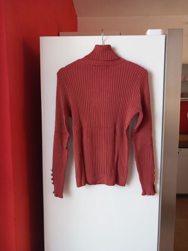 Maglia dolcevita rossa