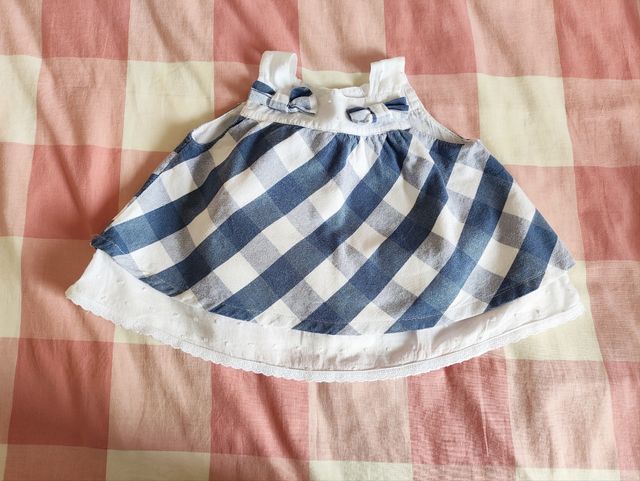 Vestido bebé Doña Carmen con gorrito 3 - 6 m