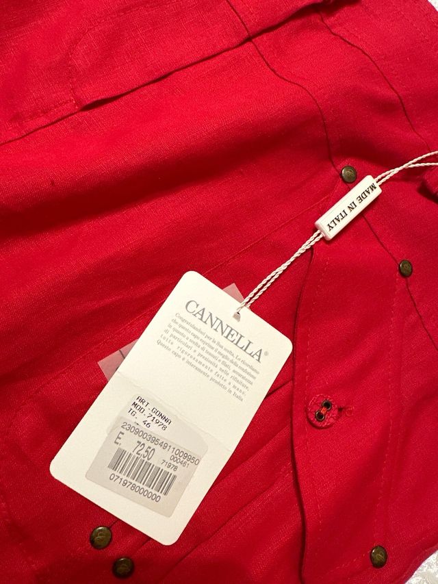 Gonne Cannella di Lino puro