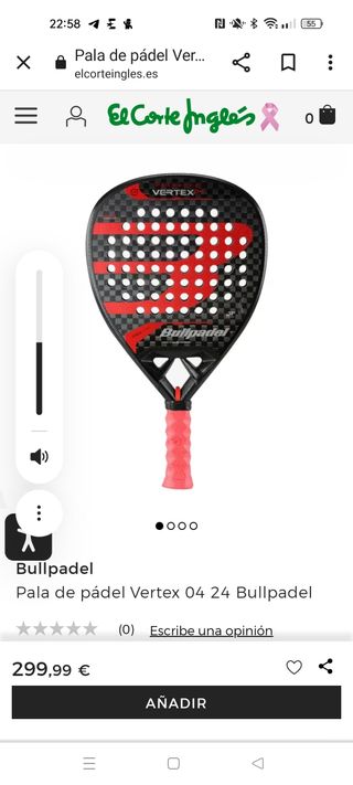 Pala de padel