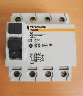 Interruptor Diferencial 4 x 40A