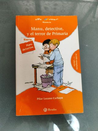 LIBRO MANU, DETECTIVE