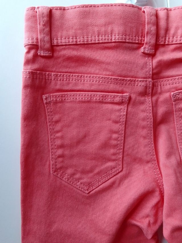 PANTALÓN naranja NIÑA SKINNY BY KIABI