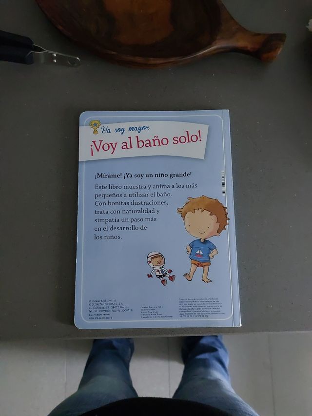 Libro Ya soy mayor. ¡Voy al baño solo!