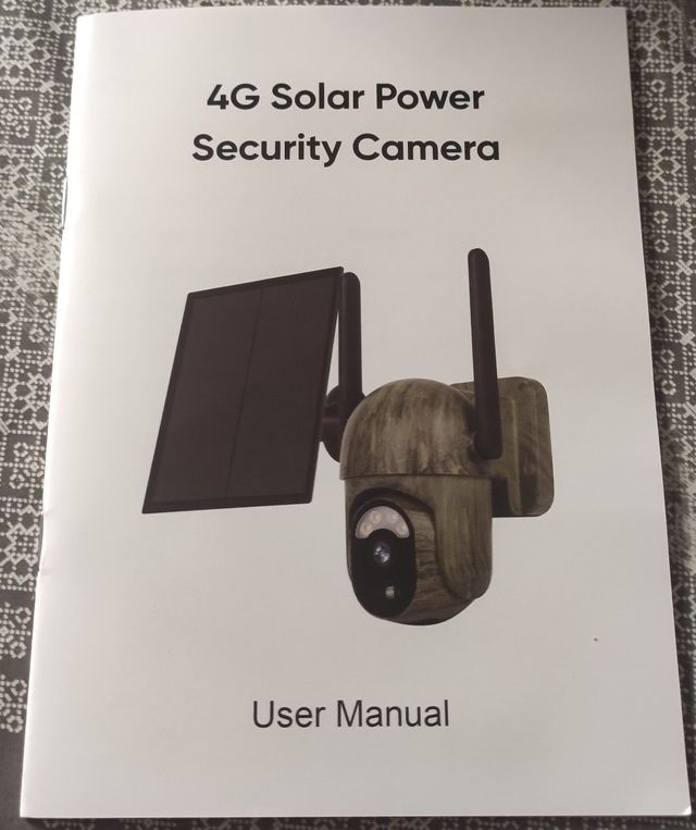 Camara vigilància solar 4g