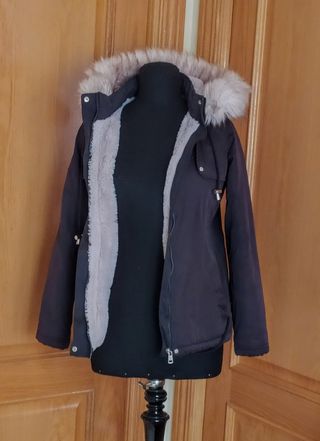 Chaquetón capucha/mujer/Primark/34.