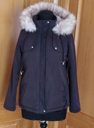 Chaquetón capucha/mujer/Primark/34.