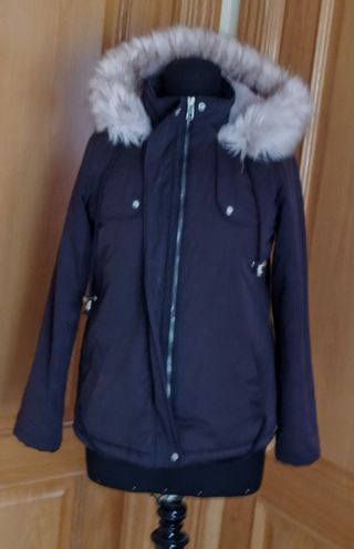 Chaquetón capucha/mujer/Primark/34.