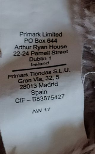 Chaquetón capucha/mujer/Primark/34.
