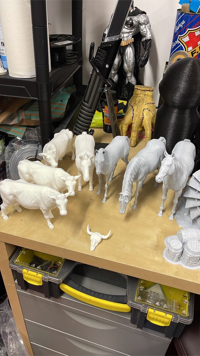 Animales de granja 3d