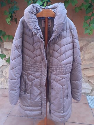 Chaquetón color camel