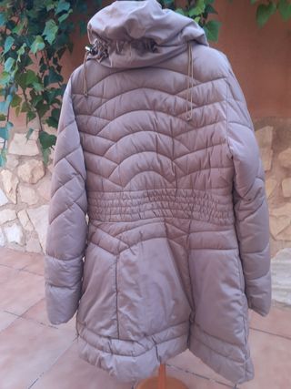 Chaquetón color camel