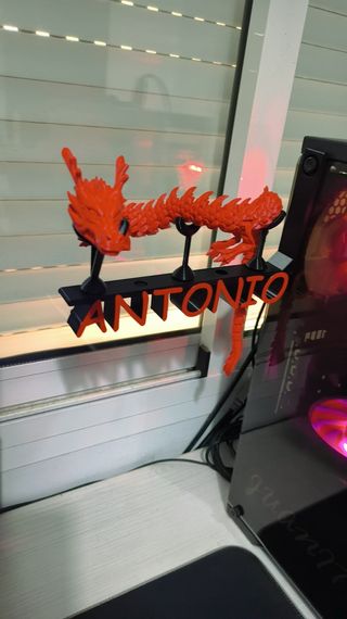 Decoración dragón para PC