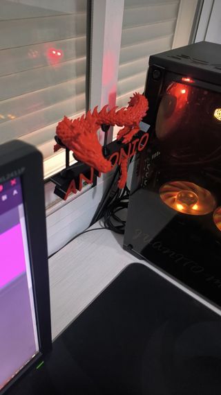 Decoración dragón para PC