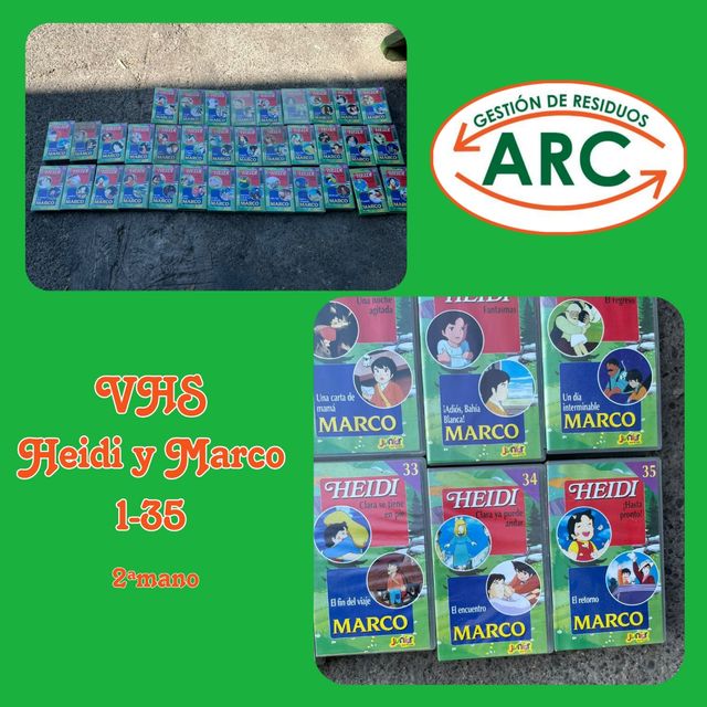 VHS de Heidi y Marco  1-35