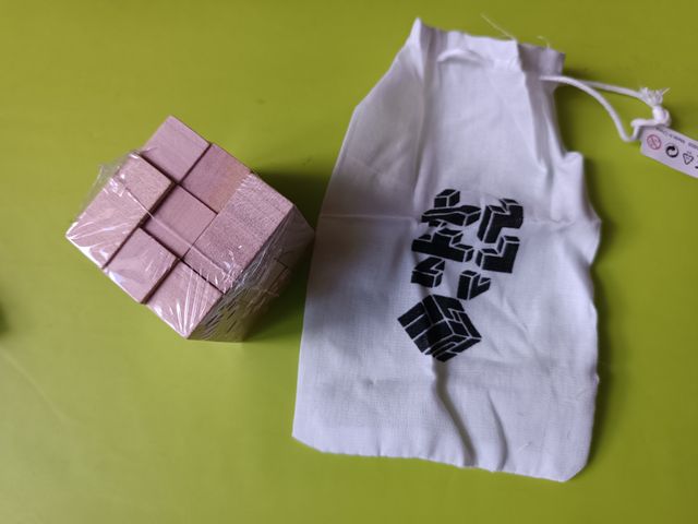 PUZZLE CUBO MADERA