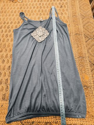 Top de viscosa con pedreria
