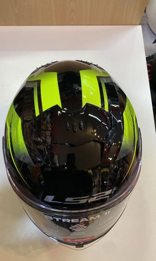 Casco Moto Integral LS2 FF808 Stream II FURY Fluor