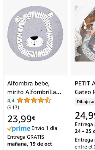 ARTICULO NUEVO Alfombrilla de juego para bebés