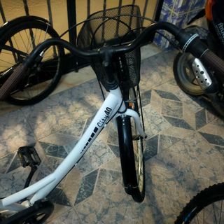 Bicicleta de mujer,canasta de regalo