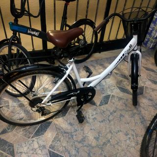 Bicicleta de mujer,canasta de regalo