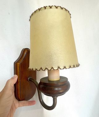 aplique de pared _ años 70 _ vintage