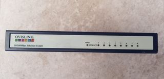 Switch Ethernet, 10/100 Mbps, 8 puertos