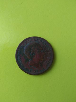 Moneda Alfonso 12 1879