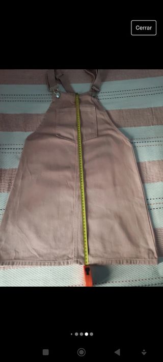 Peto vaquero rosa Stradivarius 