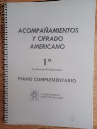 Cifrado americano 1 para piano