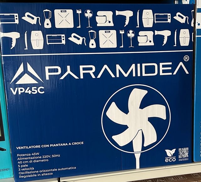 Ventilatore con piantana a croce