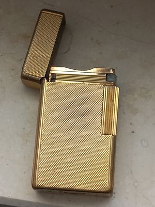 Accendino DUPONT placcato oro