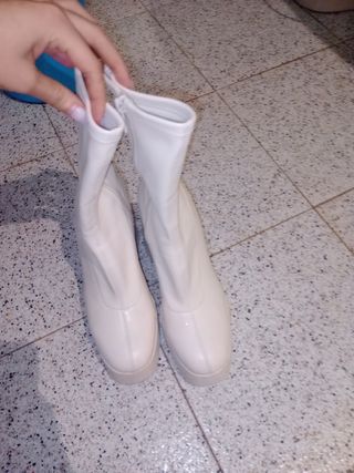 Botas blancas